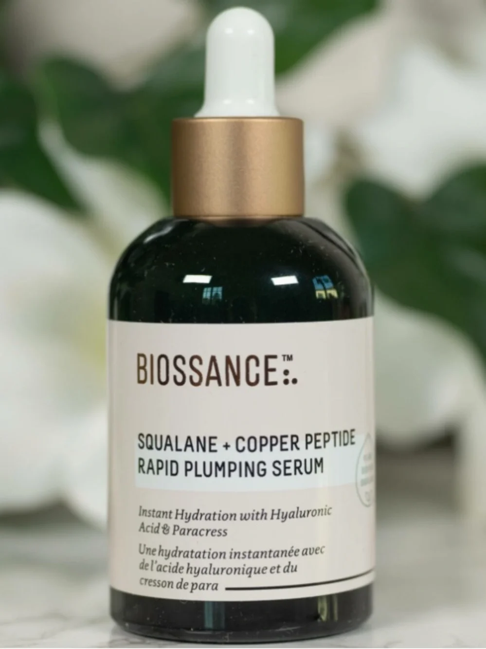 Biossance Squalane + Copper Peptide Rapid Plumping Serum 50mL NEW